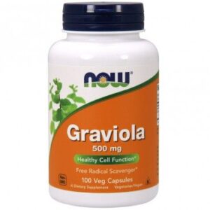NOW Foods Graviola 500 mg – 100 kaps