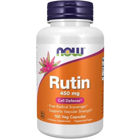 Now Foods Rutyna 450 mg 100 veg kaps
