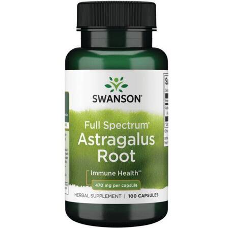 Swanson Astragalus 470 mg 100 kaps