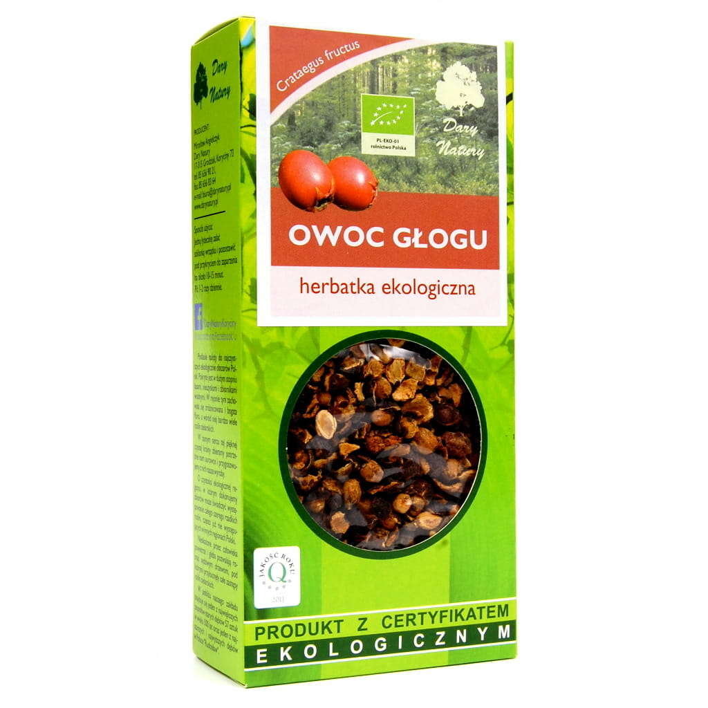 Owoc głogu eko DARY NATURY 100G