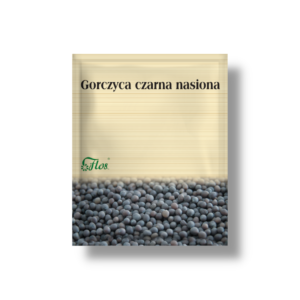 Gorczyca czarna nasiona 50 g FLOS