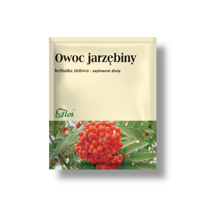 Owoc jarzębiny, herbatka ziołowa, 50 g FLOS