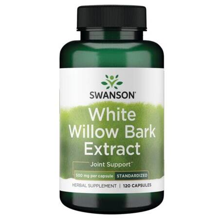 Swanson Biała Wierzba (White Willow) Extract 500 mg 120 kaps