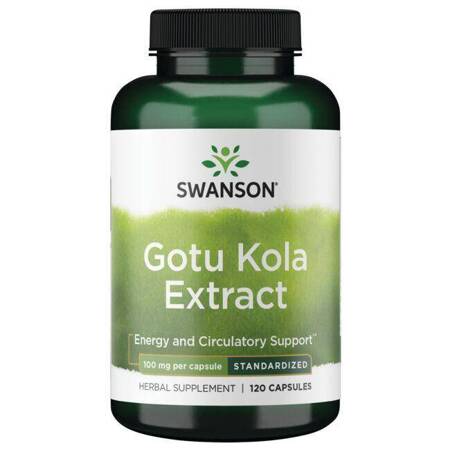Swanson Gotu Kola Ekstrakt 100 mg 120 kaps
