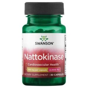 Swanson Nattokinaza 100 mg 30 kaps