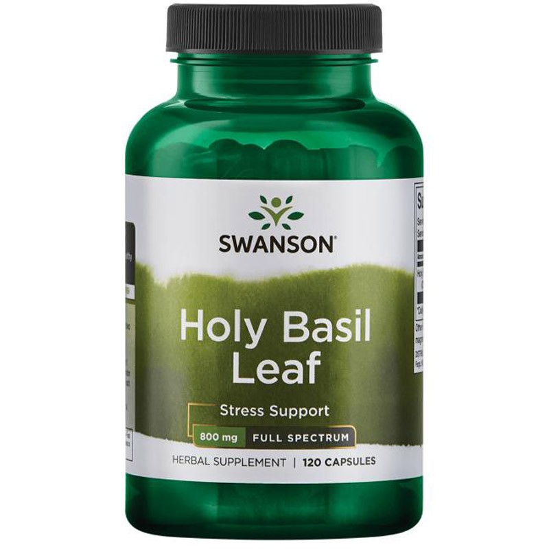 Swanson Holy Basil Leaf 400mg 120kaps