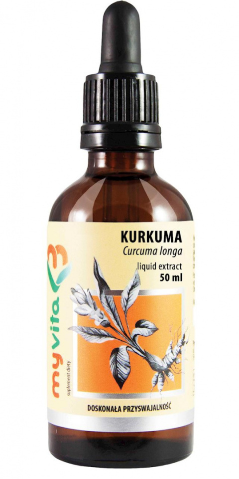 MyVita Krople Kurkuma liquid extract, 50 ml