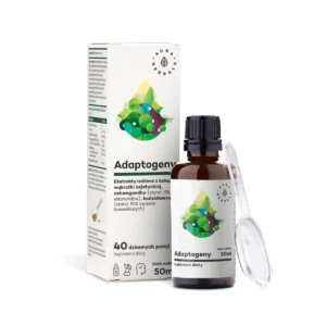 Adaptogeny, 100% naturalne ekstrakty roślinne, płyn 50 ml