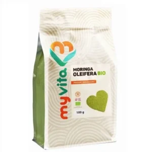 MyVita Bio Moringa Oleifera sproszkowany liść 100g