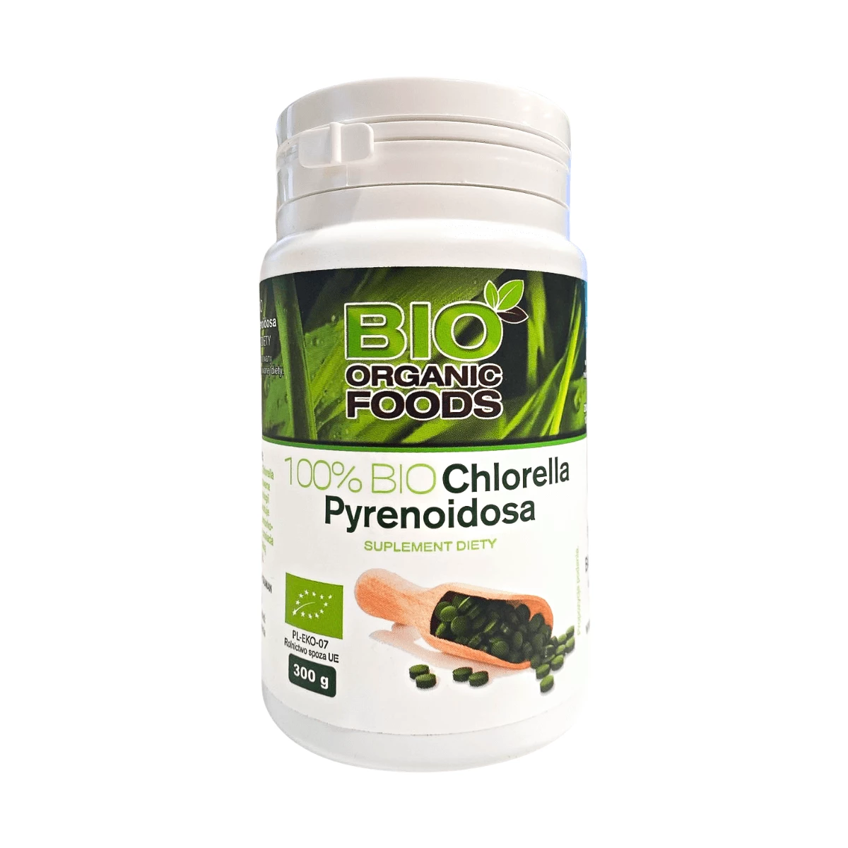 Bio Organic Foods Chlorella Pyrenoidosa 1200 tabl.