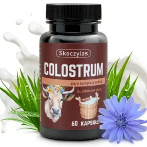 Skoczylas Colostrum siara bydlęca z inuliną 60 kaps