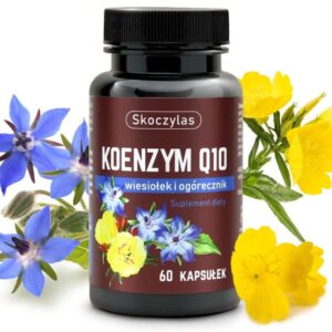 Skoczylas Koenzym Q10, wiesiołek i ogórecznik