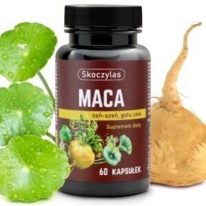 Skoczylas Maca + Żeń-szeń + Gotu cola