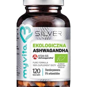 MyVita Silver Ekologiczna Ashwagandha 60 kapsułek