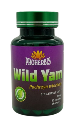 Wild Yam Pochrzyn Włochaty 60kaps