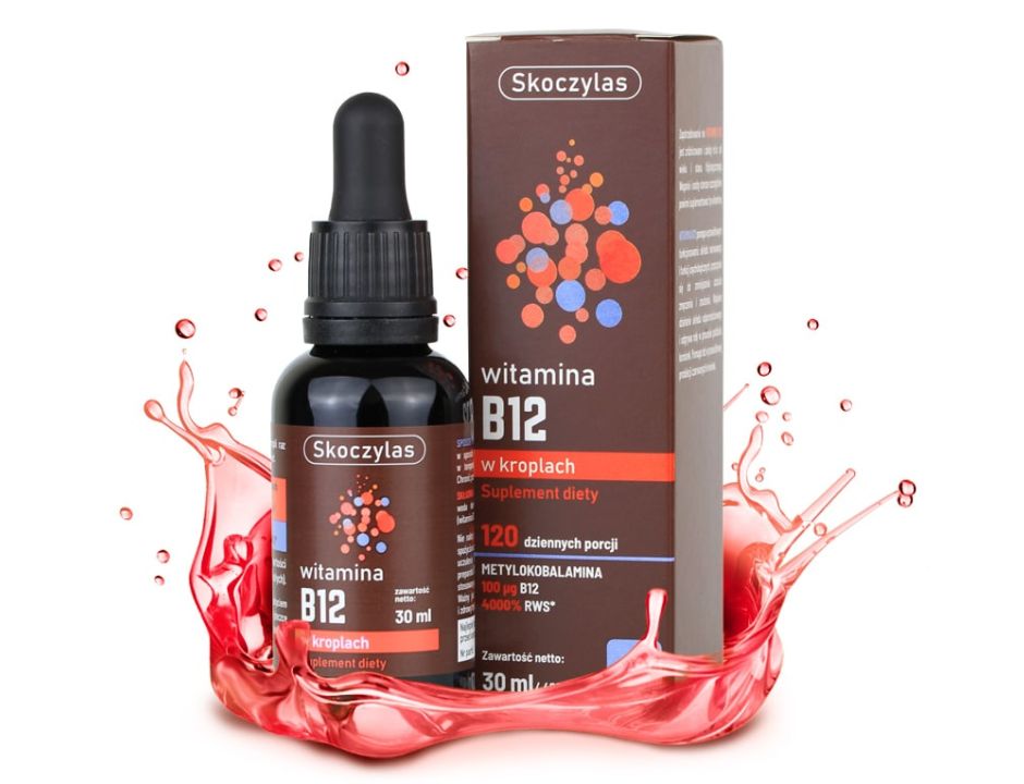 Skoczylas Witamina B12 w kroplach (forma metylowana) 30ml