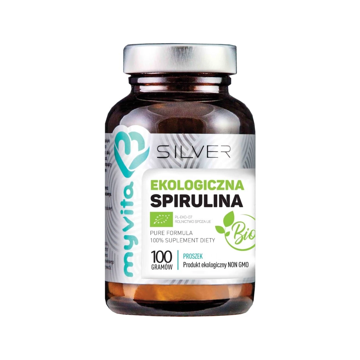 Silver Ekologiczna Spirulina 100g