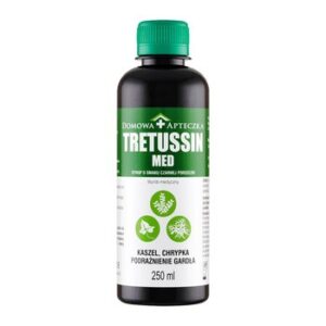 Tretussin Med, syrop o smaku czarnej porzeczki, 250 ml