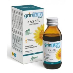 GrinTuss Adult, syrop na kaszel suchy i mokry, 128 g