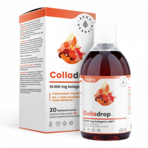 Colladrop Forte, kolagen morski 10000 mg, płyn 500 ml