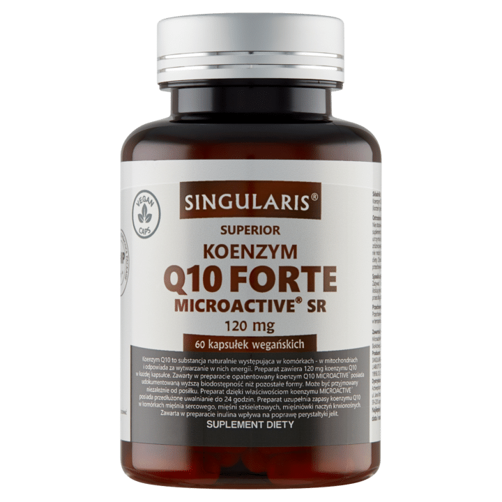 SINGULARIS KOENZYM Q10 FORTE MICROACTIVE SR 120 mg 60 kaps