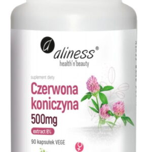 Aliness czerwona koniczyna 500 mg extract 8%, 90 kaps