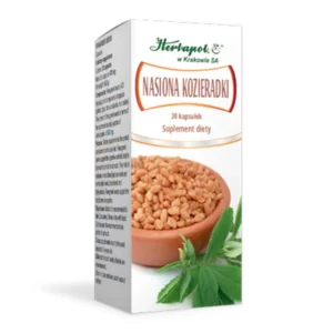Nasiona kozieradki (Fenugreek), 30kaps.