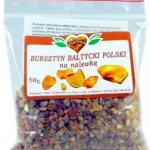 Naturalny Kruszony Bursztyn na Nalewkę 50g Mgr Dobrynin