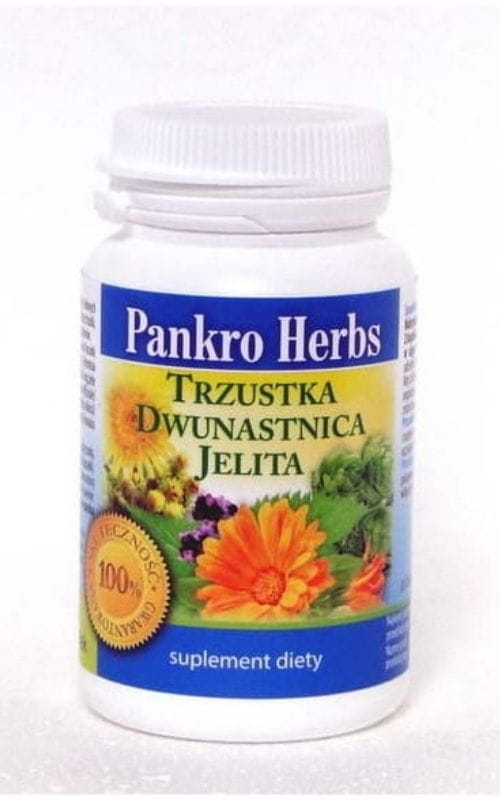Pankro Herbs - trzustka, dwunastnica, jelita 60 kaps. Inwent Herbs
