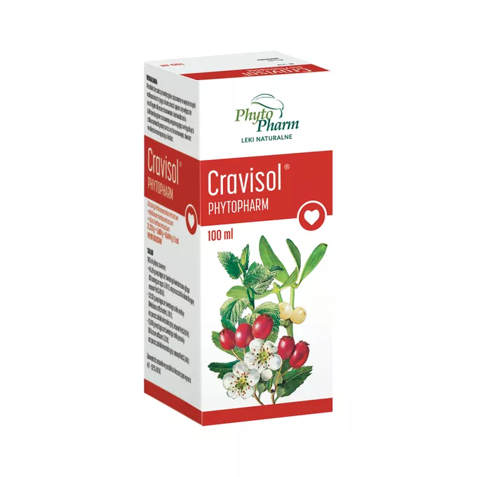 Cravisol (2,313 g + 1,601 g + 0,694 g)/5 ml, płyn, 100 ml