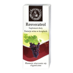 Resveratrol esencja wina w kroplach 20 ml (Bonimed)