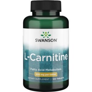 Swanson L-Karnityna 500mg 100 tabl.