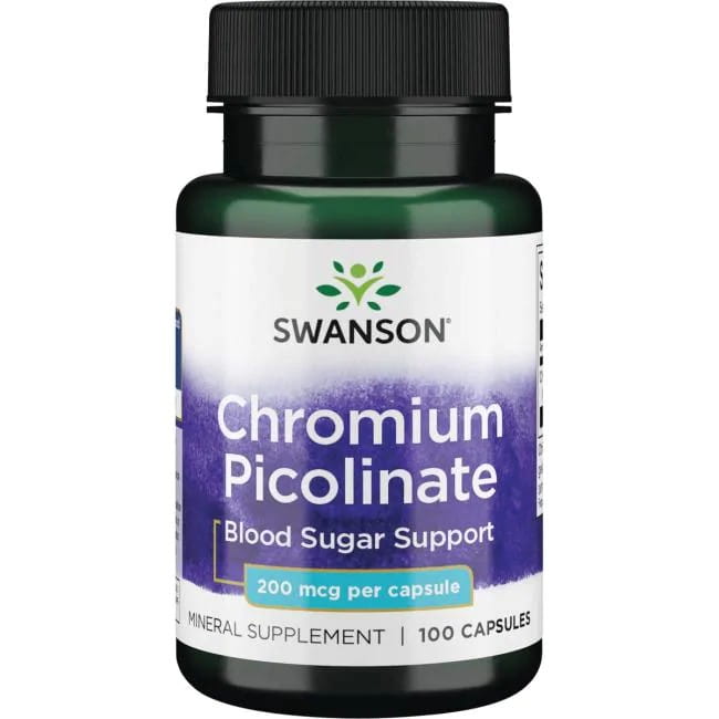 Swanson Pikolinian Chromu 100 kaps.