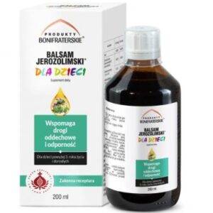 Bonifraterski Balsam Jerozolimski dla dzieci 200ml