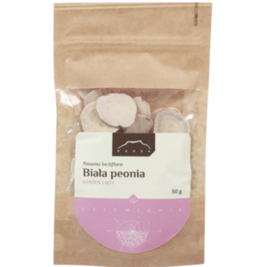 Biała peonia korzeń cięty (PIWONIA) suplement diety 50g NANGA