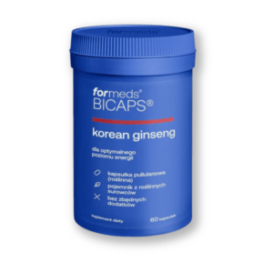 ForMeds Bicaps Korean Ginseng żeń-szeń koreański 60 kaps