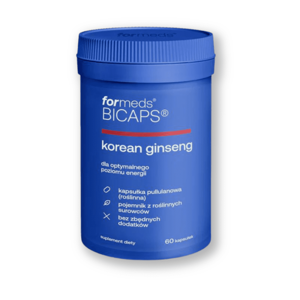 ForMeds Bicaps Korean Ginseng żeń-szeń koreański 60 kaps
