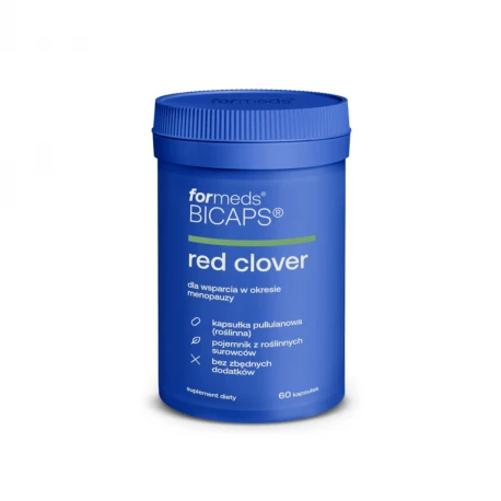 BICAPS Red Clover Czerwona Koniczyna 24mg izoflawonów 60 kaps. Formeds