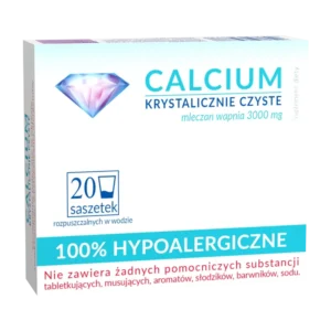 Calcium Krystalicznie Czyste, 20 saszetek