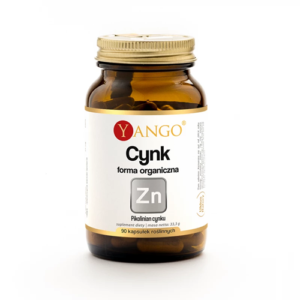 Cynk – forma organiczna 90 kaps. Yango