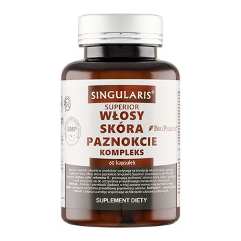 Singularis Superior Włosy, skóra, paznokcie, 60 kaps