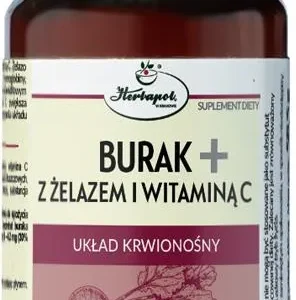 Herbapol Kraków Burak+ Z Żelazem I Witaminą C 90 tabl