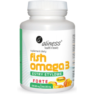 Aliness Fish Omega 3 Forte Estry, 90 kapsułek