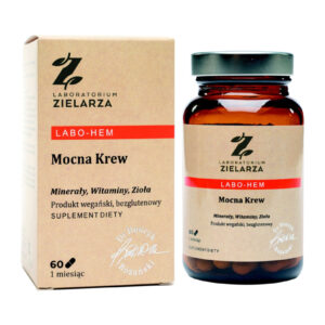 Laboratorium Zielarza LABO-HEM Mocna krew 60 kaps.