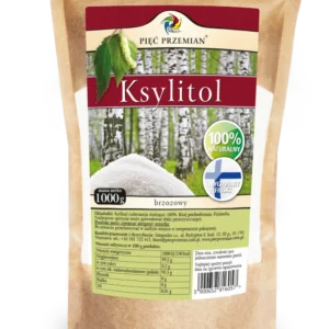 Ksylitol cukier brzozowy 1 kg fiński – Pięć Przemian