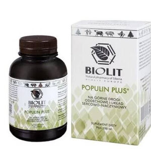 Populin Plus płyn – ekstrakt z topoli czarnej – Biolit – 200 ml