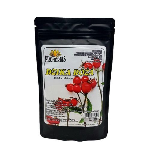 PROHERBIS Dzika róża skórka mielona 100g