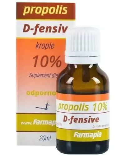 Propolis D-fensiv 10% krople 20 ml