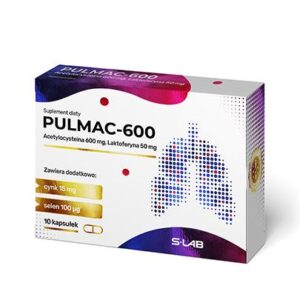 Pulmac-600, 10 kaps.