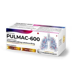 Pulmac-600, 10 tabl.